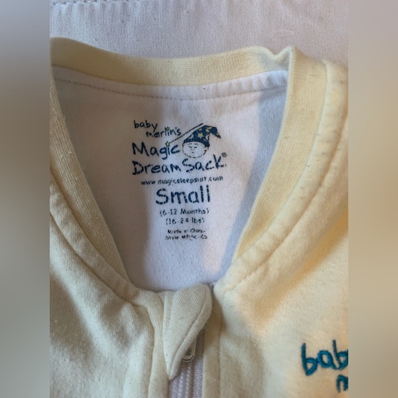 Cream Baby Sleeping Bag - Picture 2 of 3